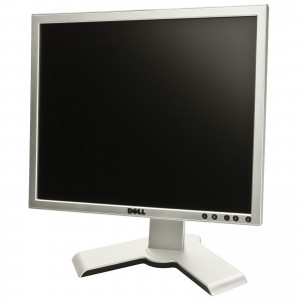 Monitor 19" LCD DELL 1908FP, 1280x1024 5:4 LCD Monitor DVI VGA USB 